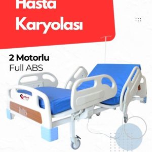 2 Motorlu ABS hasta yatağı