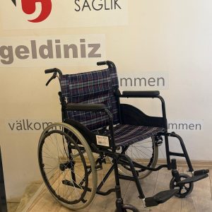 Frenli Ekonomik Manuel Tekerlekli Sandalye