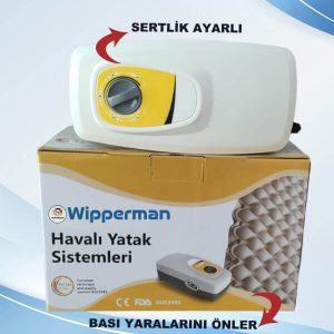 Baklava desenli havalı yatak