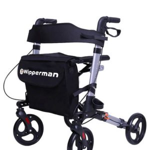 Wipperman 502 Model Alüminyum Lüks Rollator Yürüteç Gri