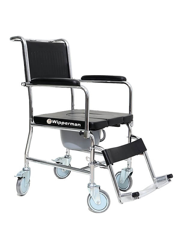 hasta-tuvalet-sandalyesi-4.jpg W505 Lazımlıklı Tekerlekli WC Sandalyesi - Görsel 1